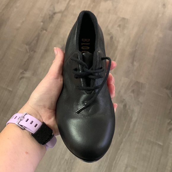 S0388G bloch split sole black girls tap
